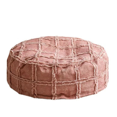Cotton Tassel Pouf