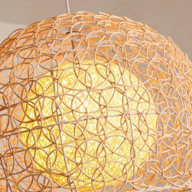 Rattan Pendant Light