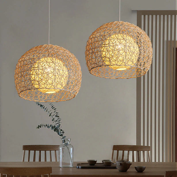 Rattan Pendant Light
