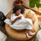 Leather Bean Bag Sofa
