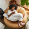 Leather Bean Bag Sofa