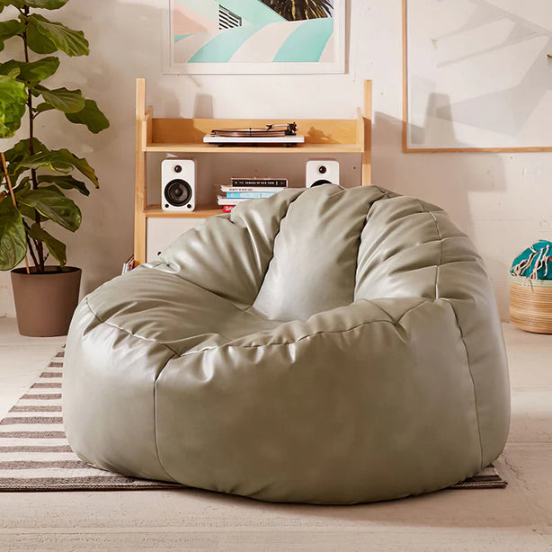 Leather Bean Bag Sofa