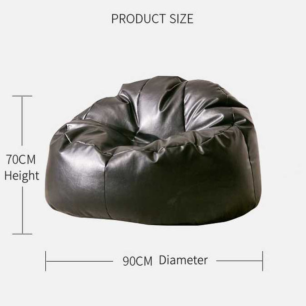 Leather Bean Bag Sofa