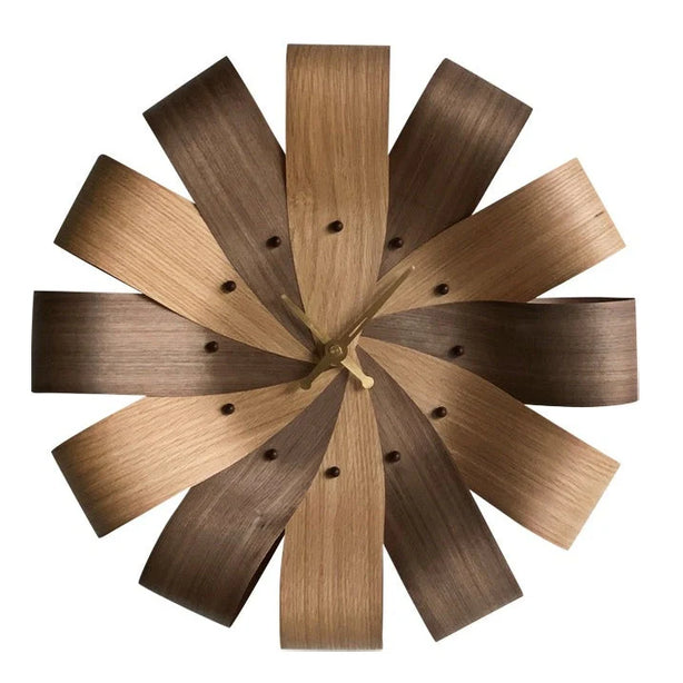 Walnut Wood Clock
