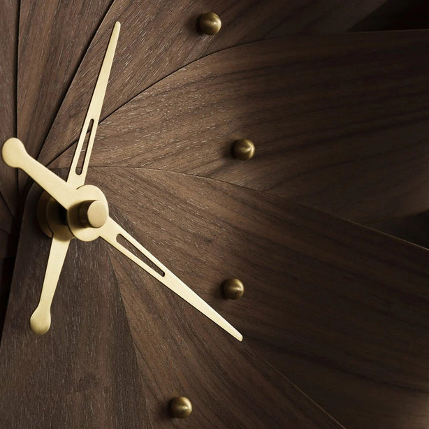 Walnut Wood Clock