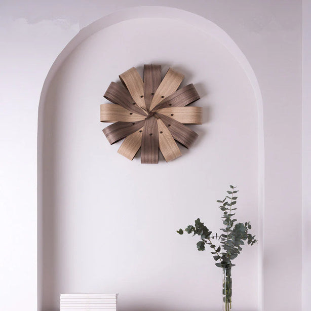 Walnut Wood Clock