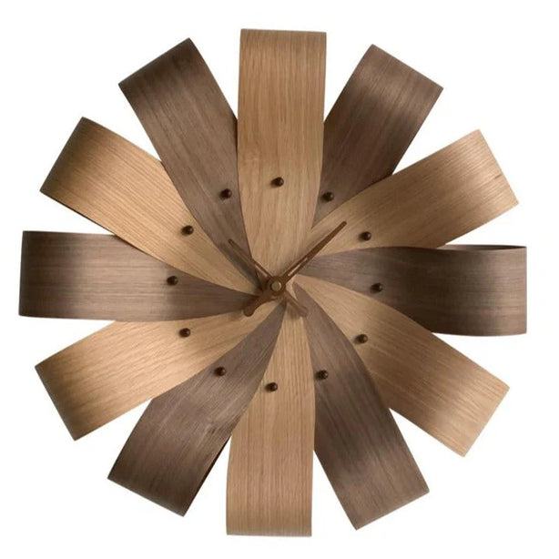 Walnut Wood Clock