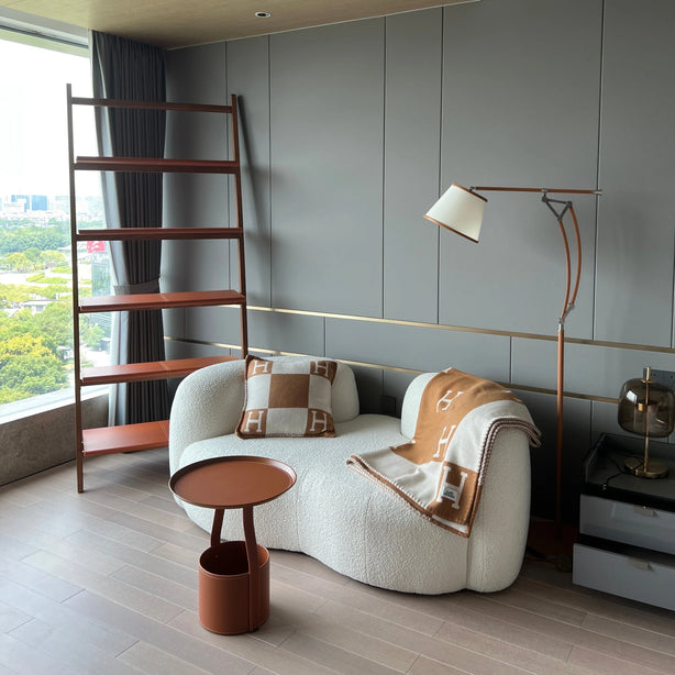 Howard Leather Bookshelf