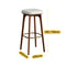 Walnut Bar Stool