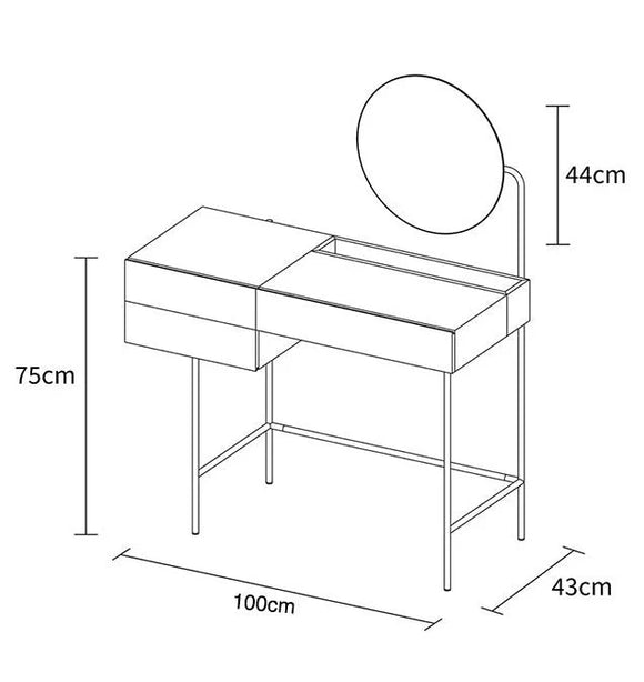 Oak Wood Dresser Table