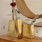 Gold Leaf Vase