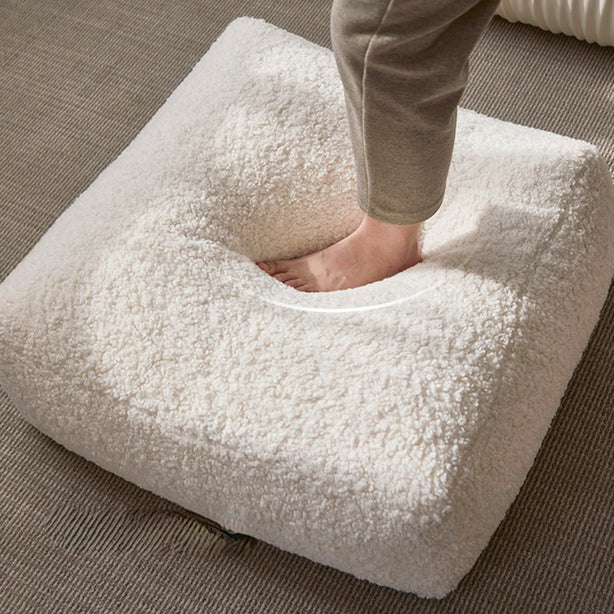 Bouclé Pouffe