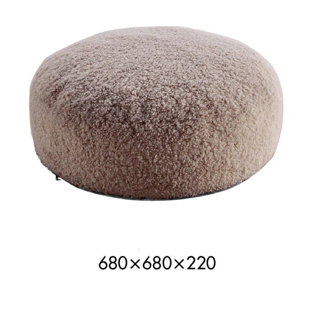 Bouclé Pouffe