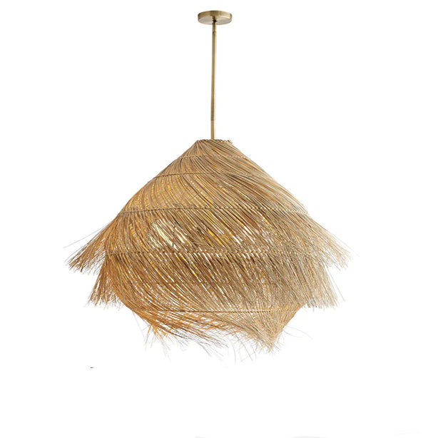 Straw Pendant Light