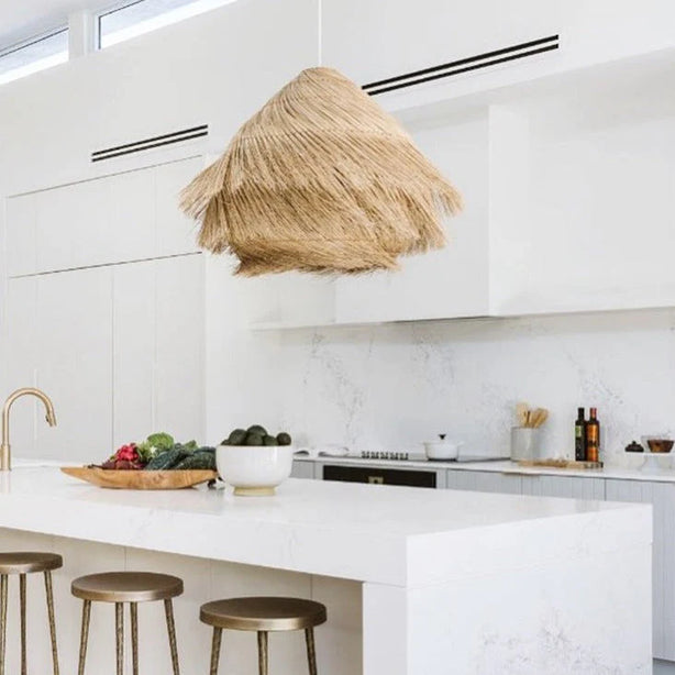 Straw Pendant Light