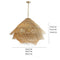 Straw Pendant Light