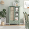 Ivy Rattan Storage Cabinet