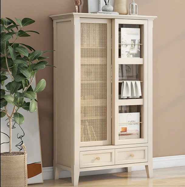 Ivy Rattan Storage Cabinet