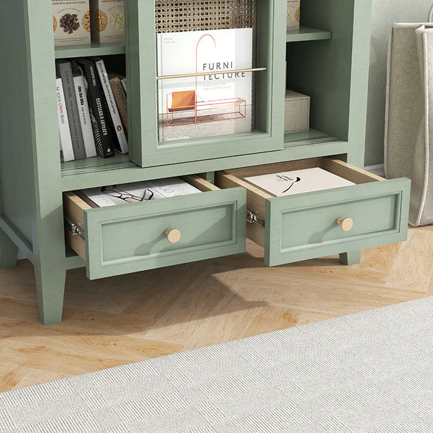 Ivy Rattan Storage Cabinet