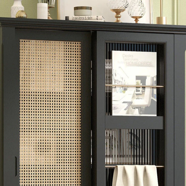 Ivy Rattan Storage Cabinet