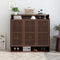 Walnut Shoe Cabinet