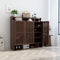 Walnut Shoe Cabinet