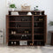Walnut Shoe Cabinet