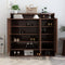 Walnut Shoe Cabinet