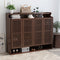 Walnut Shoe Cabinet
