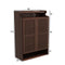 Walnut Shoe Cabinet