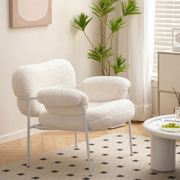 Bouclé Armchair
