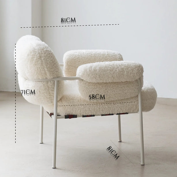 Bouclé Armchair