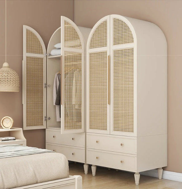 Ivy Rattan Wardrobe