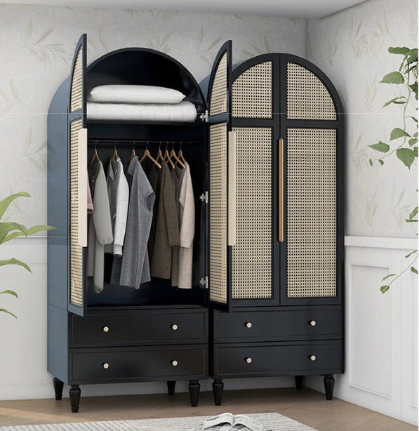 Ivy Rattan Wardrobe