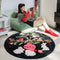Bunny Round Mat