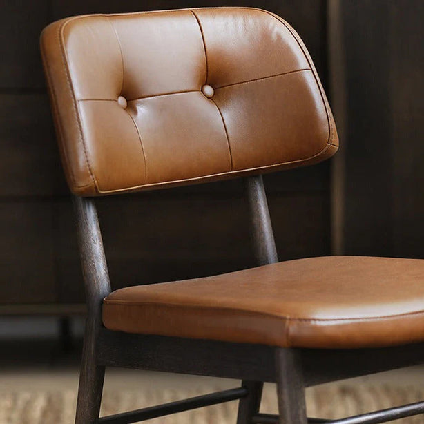 Square Roots Leather Chair