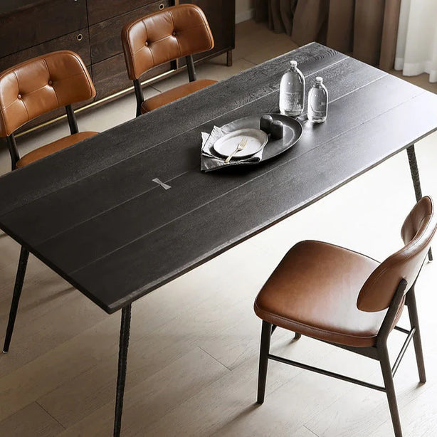 Square Roots Leather Chair