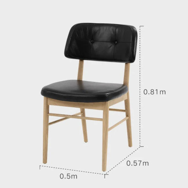 Square Roots Leather Chair