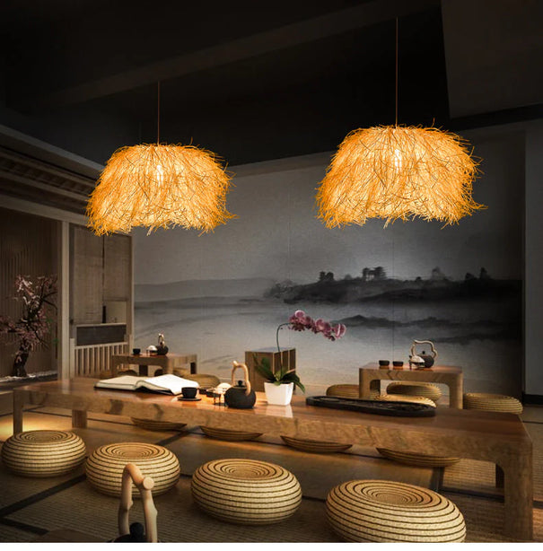 Seagrass Pendant Light
