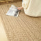 Rectangular Tassel Jute Mat