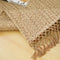 Rectangular Tassel Jute Mat