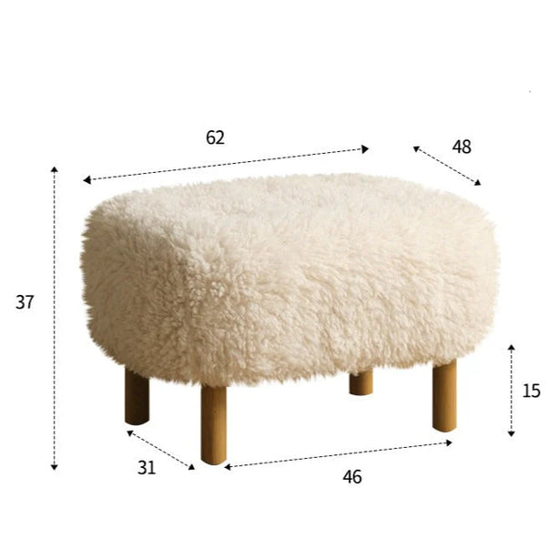 Bouclé Wingback Chair