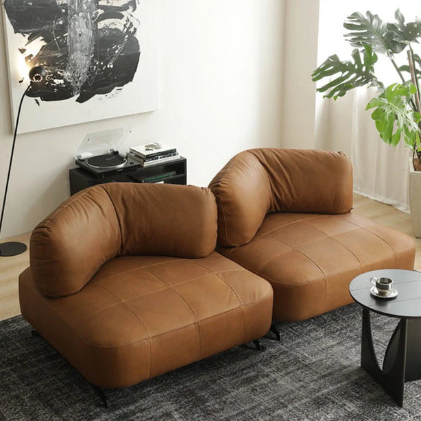 Cowhide Modular Sofa