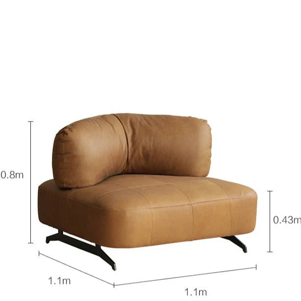 Cowhide Modular Sofa