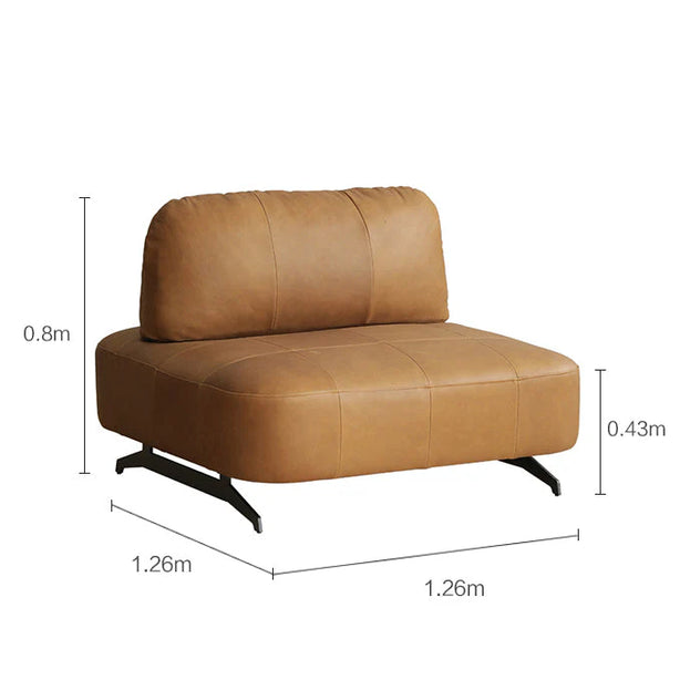Cowhide Modular Sofa