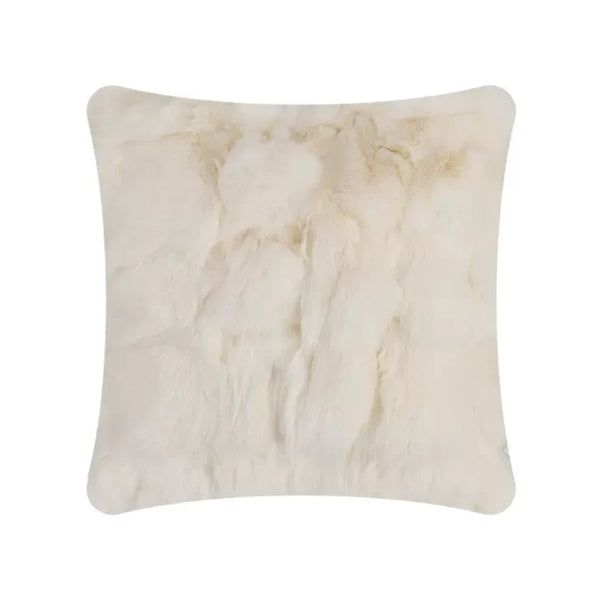 Fur Accent Cushion