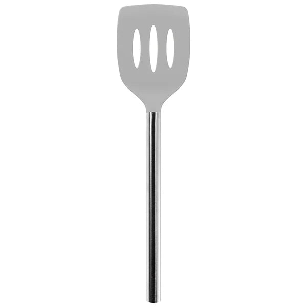 Silicone Slotted Turner with Stainless Steel Handle