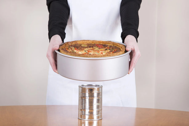 PushPan Deep Round Cake Pan - Anodised Aluminium