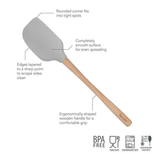 Flex-Core™ Wood Handled Spatula
