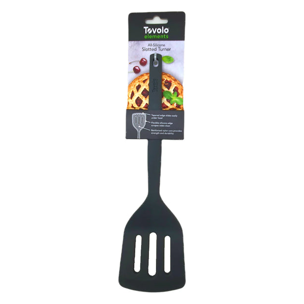 Elements All Silicone Slotted Turner